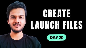 ROS Launch file Python | ros2 tutorial | robotics engineering | robotics and automation | DAY 20