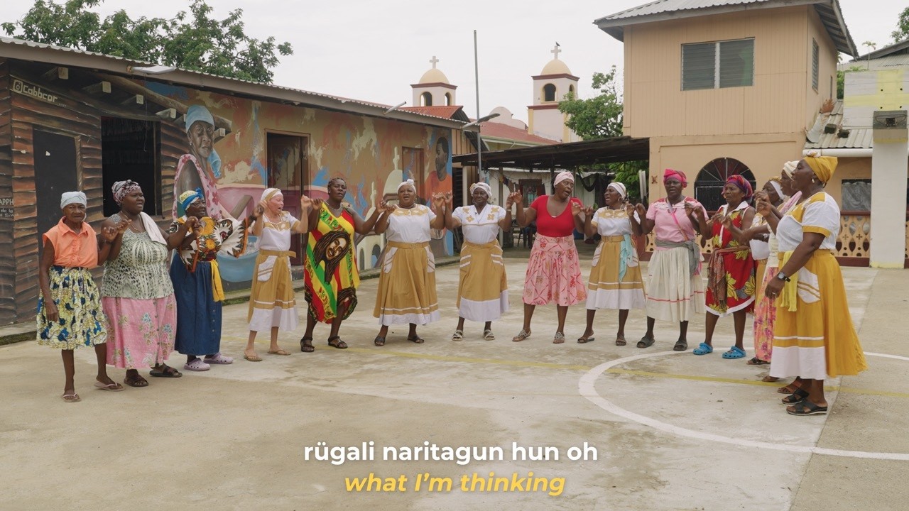 Cantos de Abeimahani en Sangrelaya, Honduras