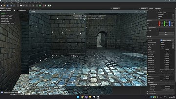 Falco Engine - Particle system physics