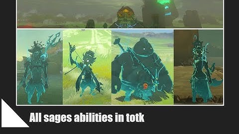 All sage abilities in tears of the kingdom