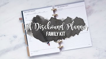 Tul Planner | Family Planner Inserts | Discbound System