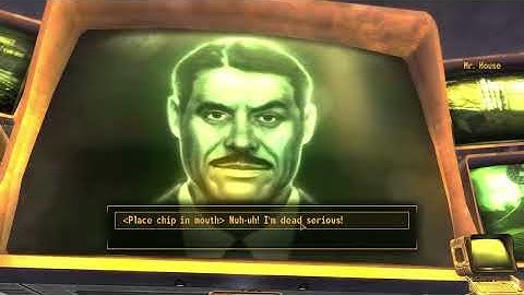 POV: You Eat The Platinum Chip In front of Mr. House 😭