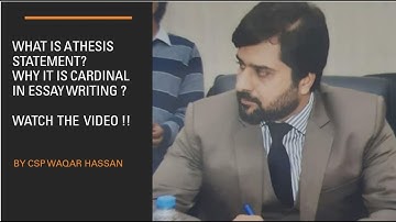 What Is A Thesis Statement? |Why It Is Important In Your Essay? |How To Make A Thesis Statement?|WHI