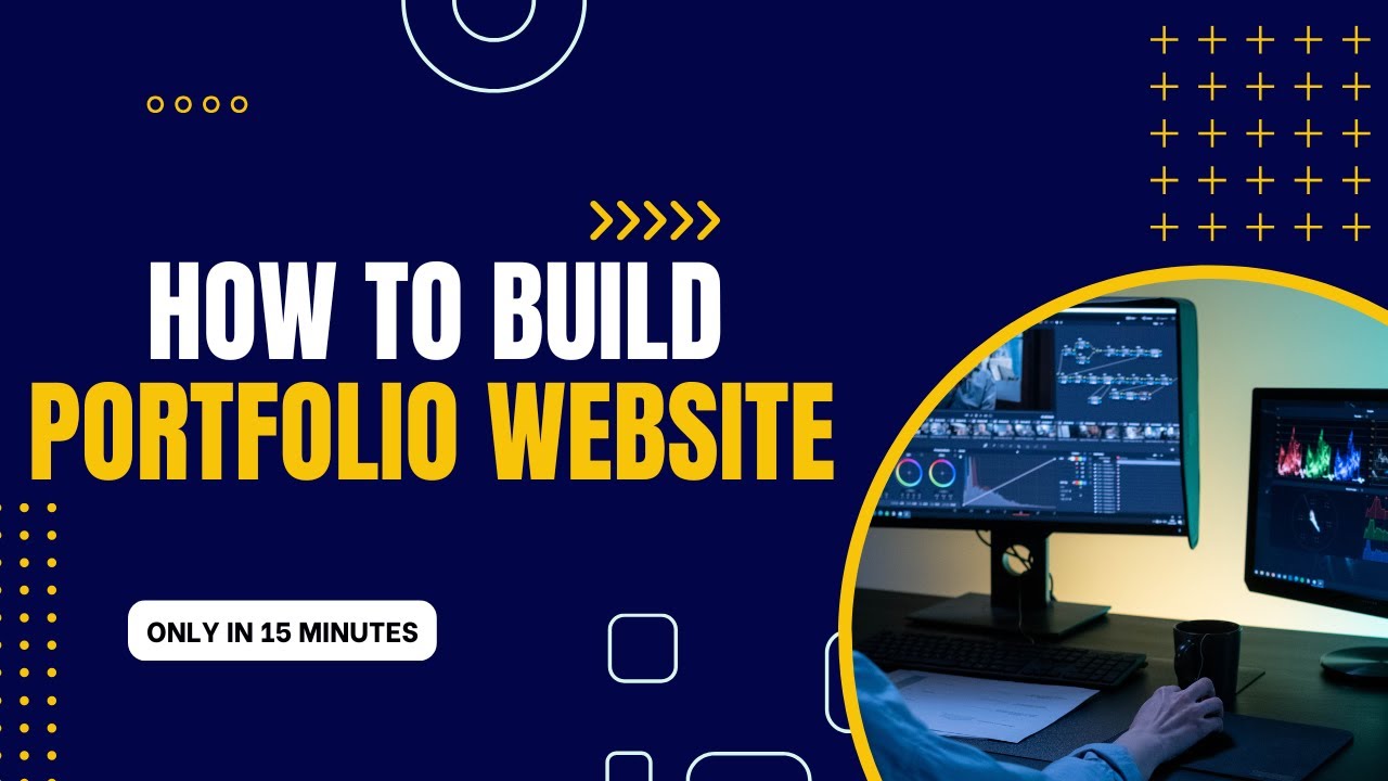 How to build simple portfolio website | HTML CSS JAVASCRIPT - YouTube