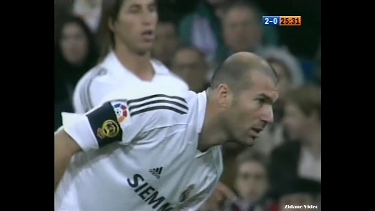 Zidane vs Athletic Bilbao (2005-06 Copa del Rey) Away and Home - YouTube