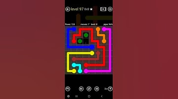 How To Solve Flow Free 8x8 Mania Level 97 Medium Board Walk Through Solution Walkthrough