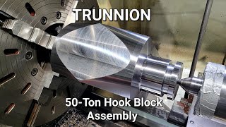 Trunnion | 50 -Ton Hook Block Assembly | CNC Machining