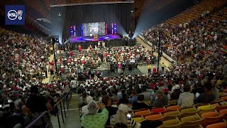 Thousands Pack Utah State University For Turning Point Usa Rally