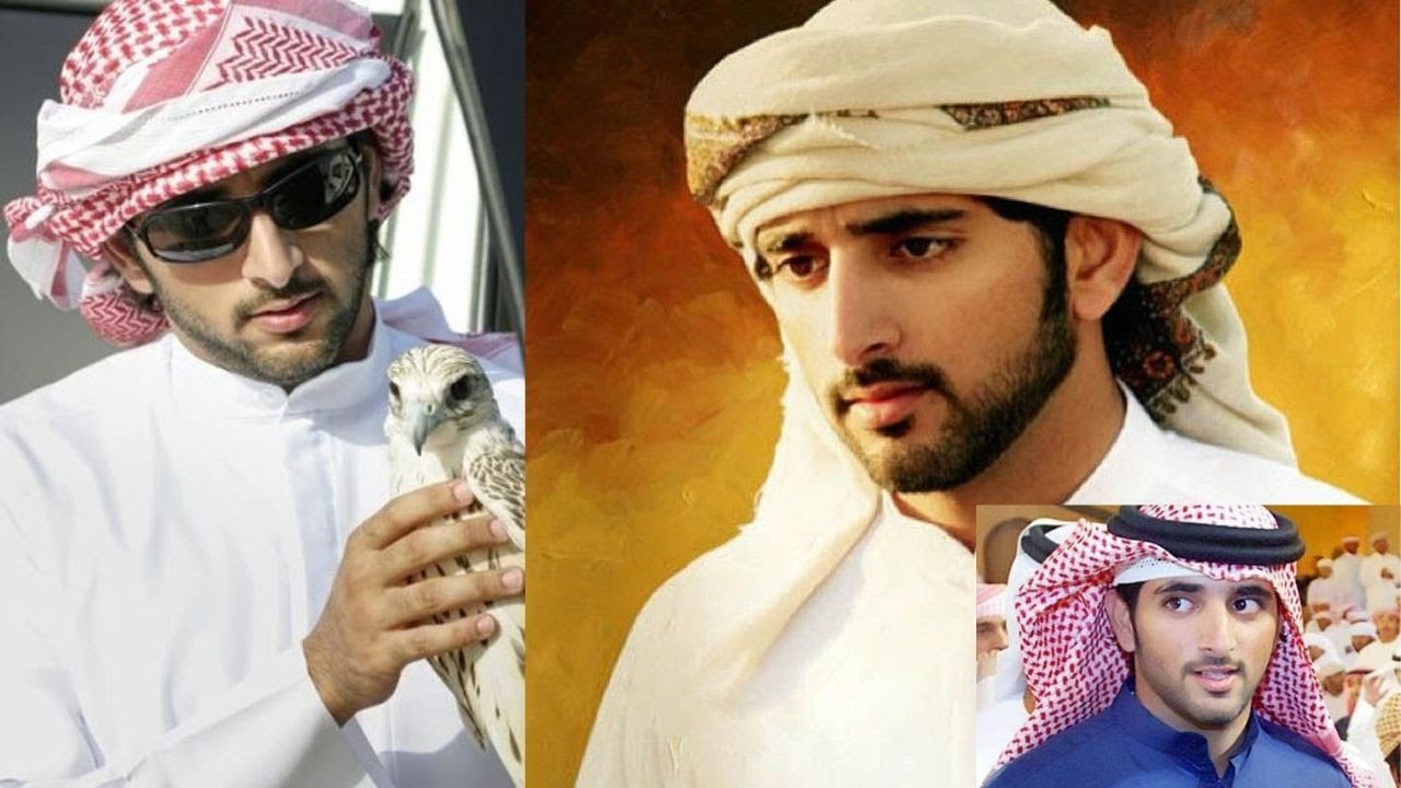 Handsome Arab Man Crown Prince of Dubai Sheikh Hamdan Fazza فزاع