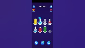 Nut Sort Level #18 #nutsort #gameplay #gameplaynutsort