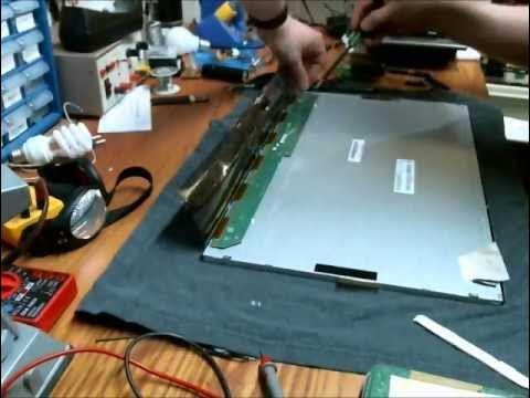 Порядок сборки матрицы led телевизора samsung