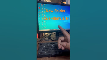 New Folder Shortcut Key #techingyan #computer #knowledge