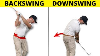 START YOUR DOWNSWING CORRECTLY WITH THIS SIMPLE RIGHT HIP TIP