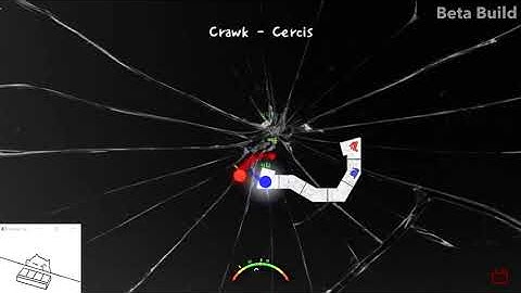 [ADOFAI custom] Crawk - Cercis [Map by 염화푸딩 & ClockWork]