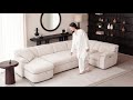 ALBAMA CORNER SOFA SET RECLINER