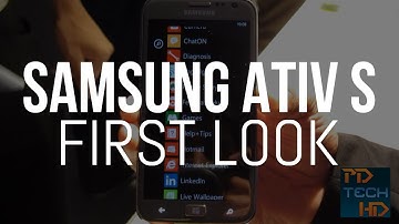 Samsung ATIV S First Look - Windows Phone 8 London Launch Event!