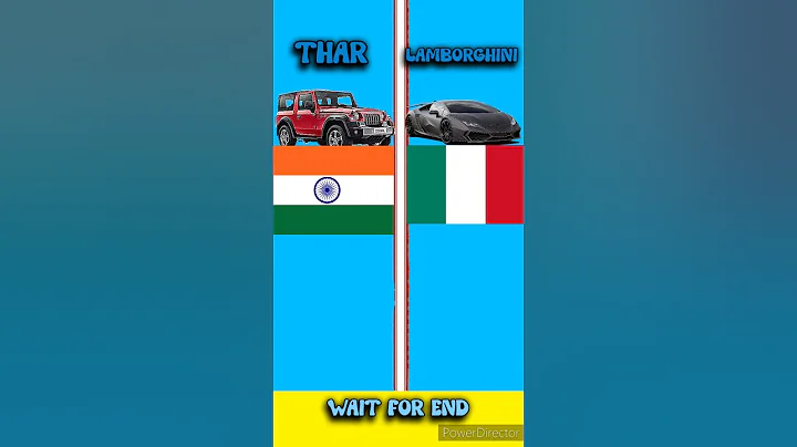 Thar Vs Lamborghini comparison #comparison #thar #tharvslamborghini #lamborghini