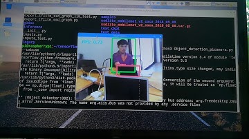 Raspberry pi Tensorflow Object Detection API