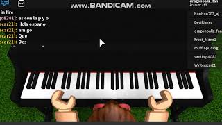 (die in the fire Fnaf Roblox Piano)
