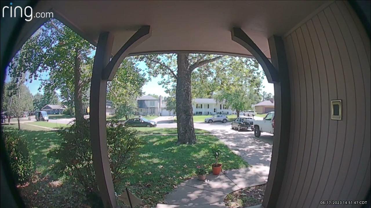 My Ring Doorbell Camera Captured a Car Smashing into My Neighbor's