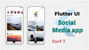 Flutter Social Media UI - Speed Coding | Part 2
