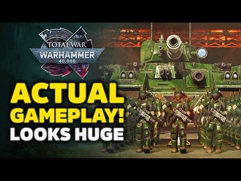 Total War Warhammer 40K Looks HUGE - Gameplay Reveal, Armageddon & Campaign Details