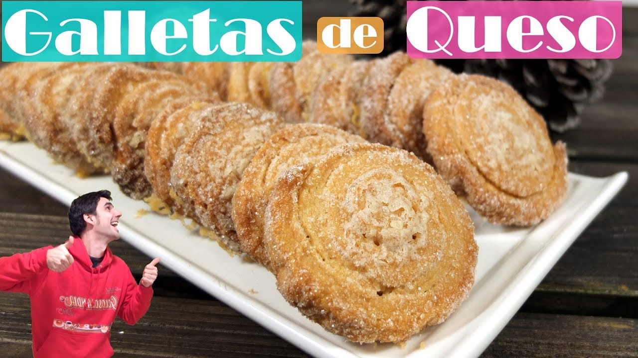 GALLETAS de QUESO de UNTAR, 😍🍪😋crujientes y deliciosas ¡QUE FÁCIL!. Receta # 338