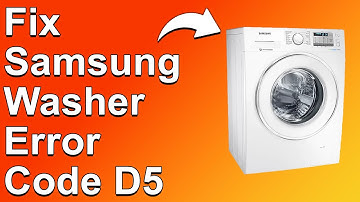 How To Fix The Samsung Washer D5 Error Code - Meaning, Causes, & Solutions (Expert Guide!)