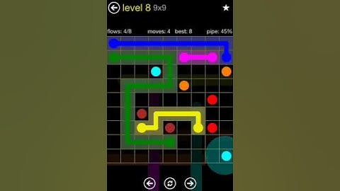Flow 9x9 level 8 regular pack