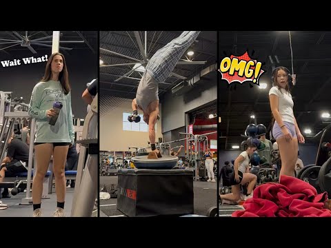 Girls Reaction To Crazy Calisthenics With Commentary