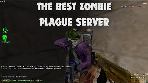 CS 1.6 ZOMBIE PLAGUE MOD ☠️ #carbon