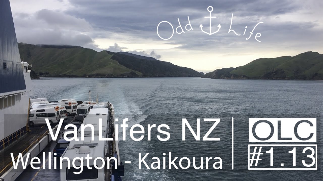 Vanlifers New Zealand Wellington to Kaikoura - Odd Life Crafting - Ep. 1.13 (Morando em uma van)