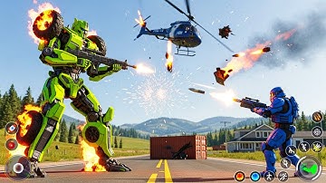 Robocar Simulator - Multi Transform Robot City - Gameplay Walkthrough Part 2 - Tutorial(iOS,Android)