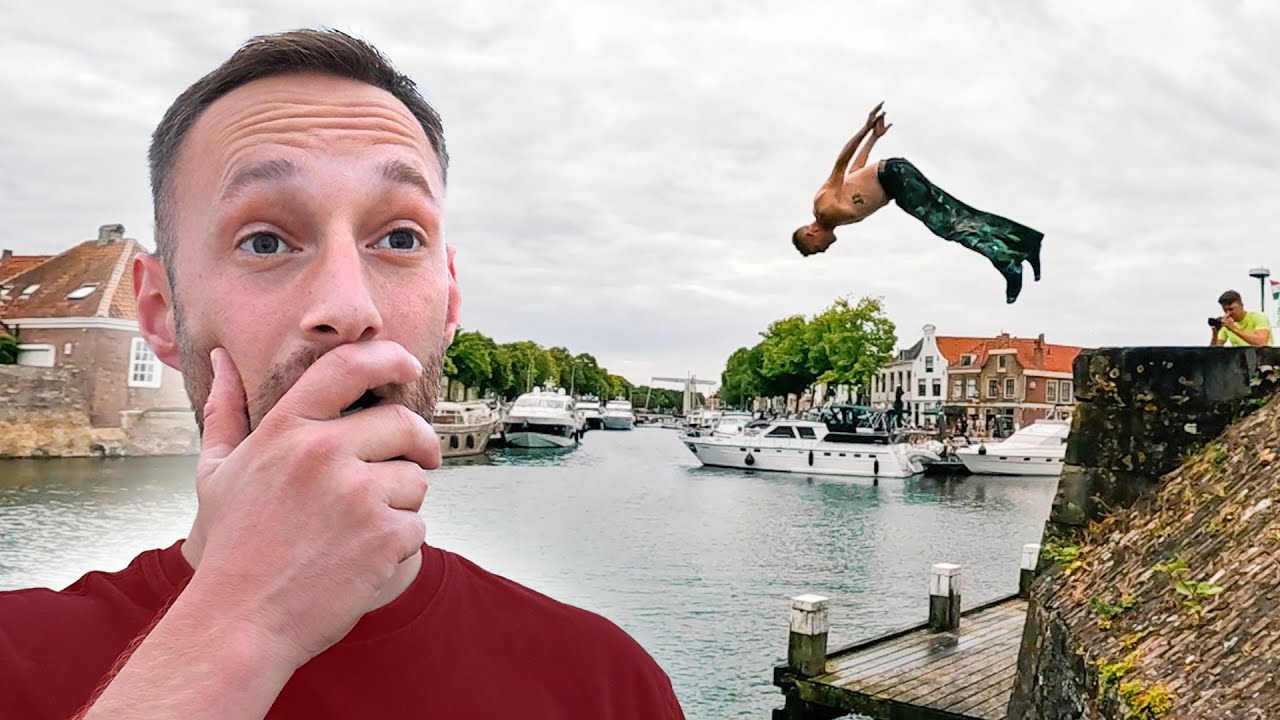 Voorbijganger Probeert Onze Water Challenge! *Pijnlijk*