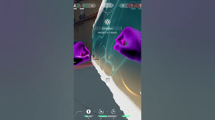 Reyna crisp aim 4k at pearl #valorant #pearl #aimbot #reyna #cheatcrosshair