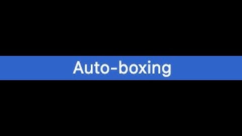 Code Analysis series in Intellij:  Autoboxing performance penalty