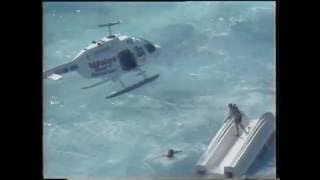 Amazing footage - Dramatic Boat Rescue by helicopter