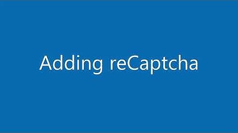 adding reCaptcha to your Form on ChronoForms7