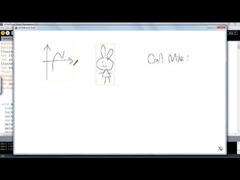 Final project demo - Digital Whiteboard