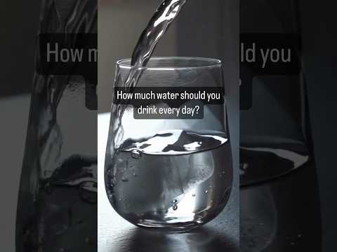 How much water