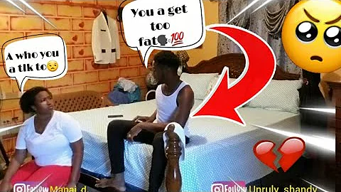TELLING MY GIRLFRIEND SHE'S TOO FAT PRANK (SHE CRIED😭)