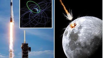 SpaceX rocket piece on track to collide with moon