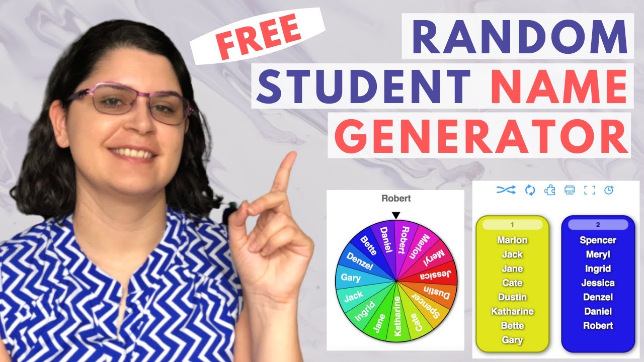 Create A Random Name Generator For Students In Less Than 5 Minutes (Free) -  YouTube