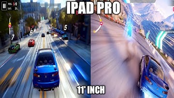 ASPHALT 9 MAX GRAPHICS REVIEW On IPAD PRO (11INCH 2018)
