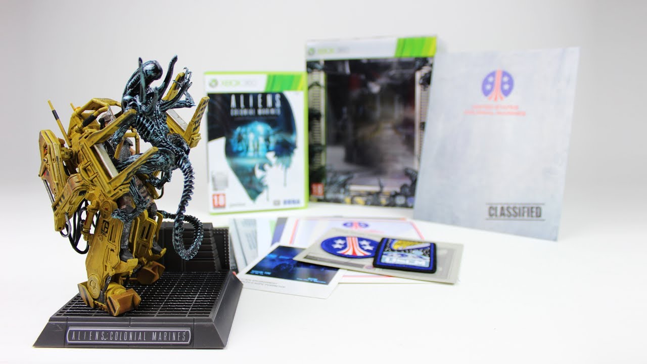 aliens colonial marines statue