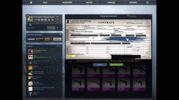 CSGO: My First Pink Trade-Up Contract