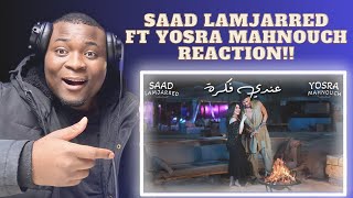 Saad Lamjarred & Yosra Mahnouch - 3ndi fikra | Honest Reaction!
