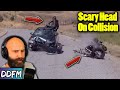 Harley Davidson Head-On Collision! (Motorcycle Crash AAR)