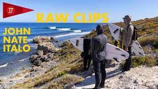 Raw clips, full session - Italo, Nate, John John