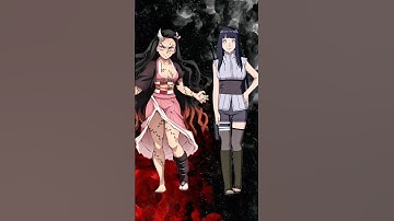 Who is strongest ? | Nezuko vs all woman character #anime #shorts #trending